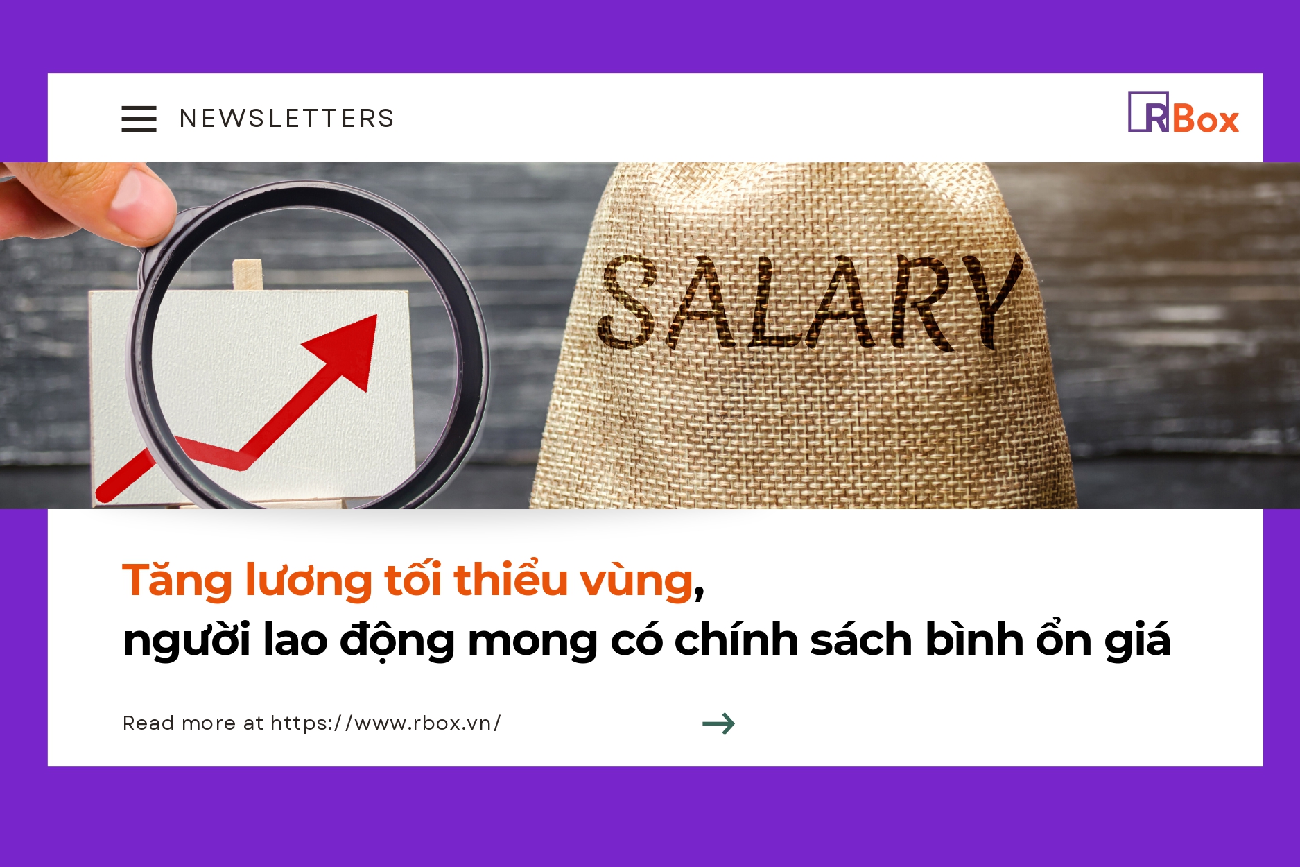 Tăng lương tối thiểu cùng, người lao động mong có chính sách bình ổn giá - CareerBox