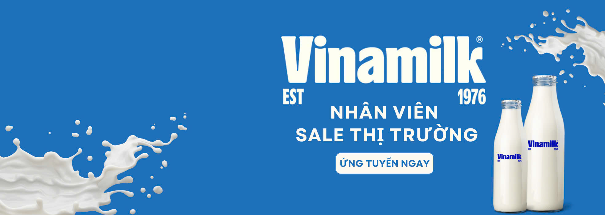 Banner Vinamilk - Nhân viên Sale thị trường (Kêng GT)