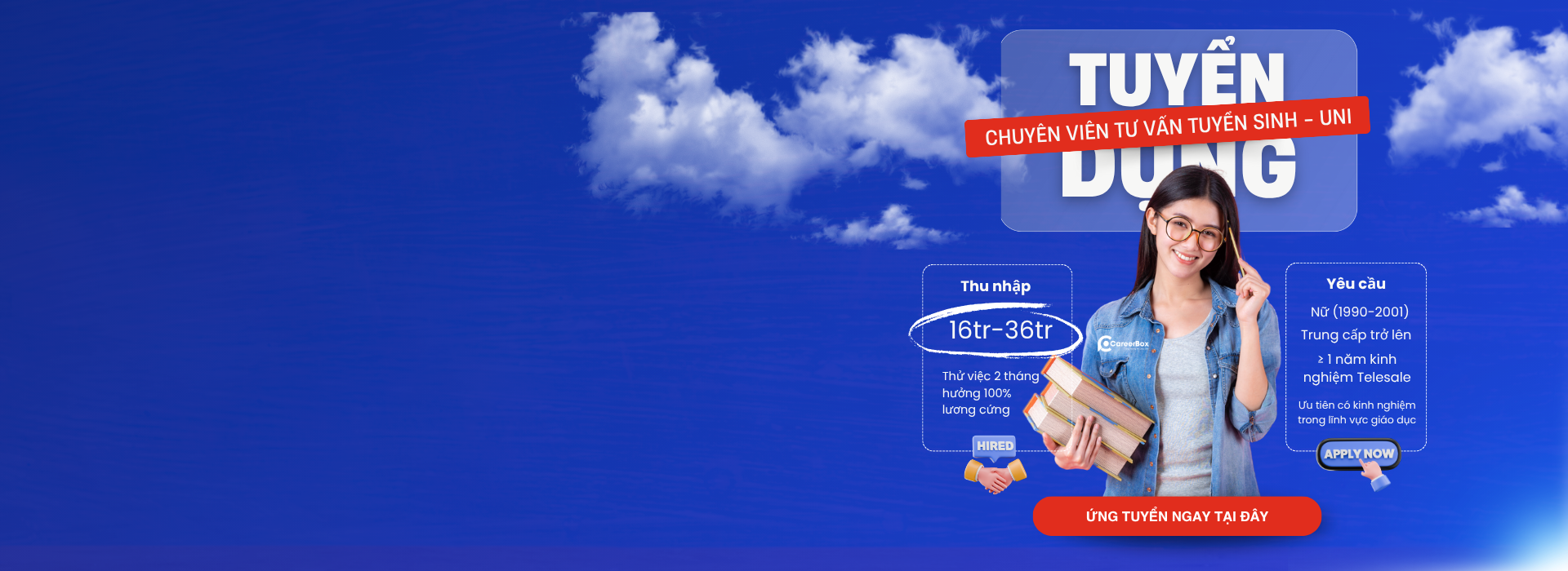 banner Tuyển Tư vấn tuyển sinh - UNi