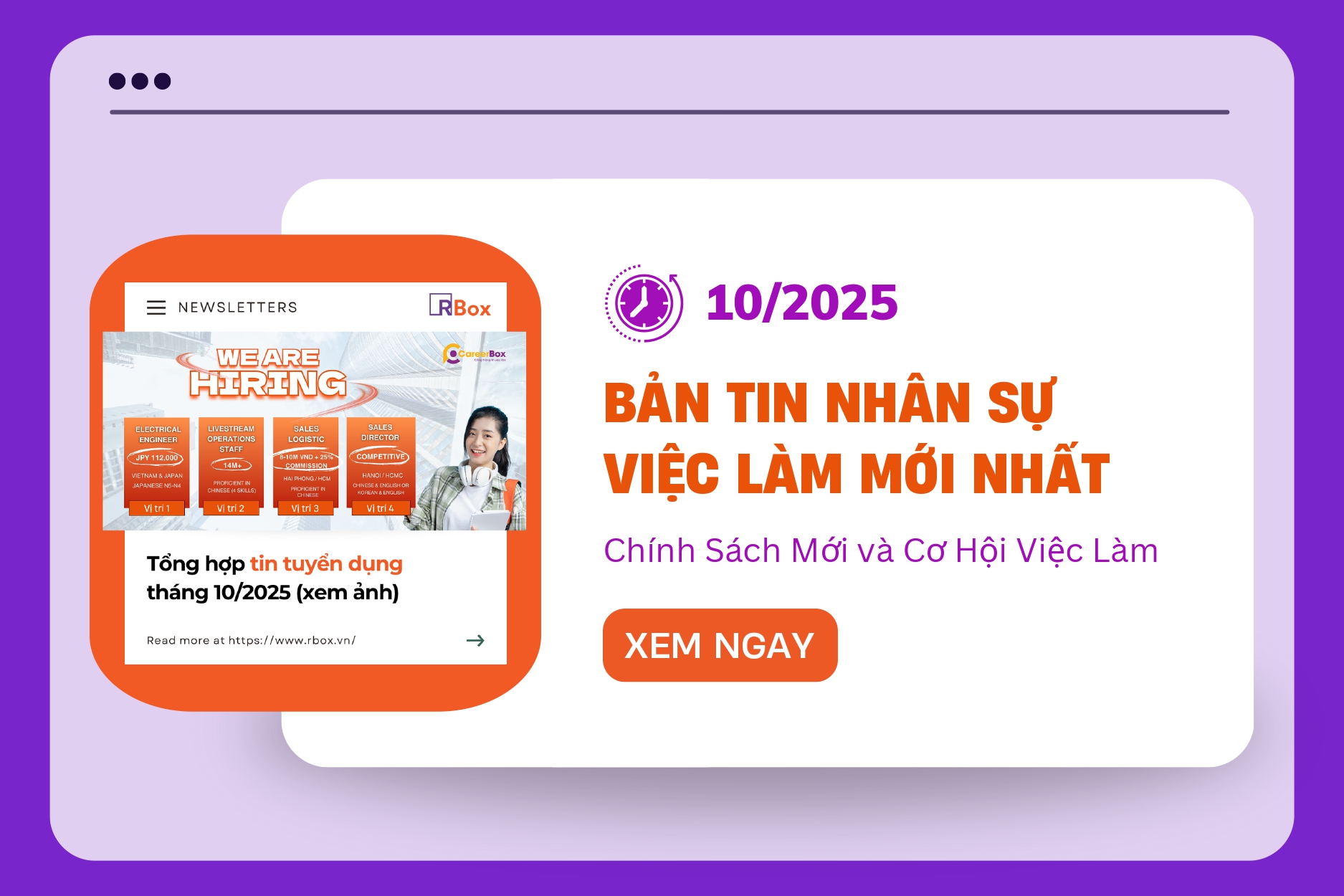 Tổng quan thị trường nhân sự tháng 10/2025