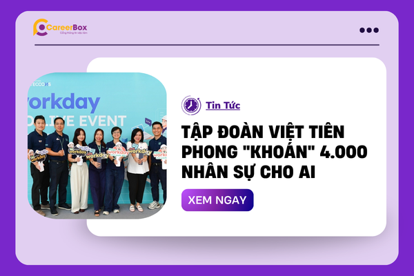 Tập đoàn Việt "khoán" 4.000 nhân sự cho AI